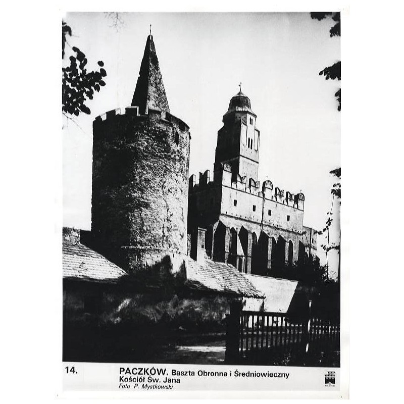 "14. Paczków. Baszta Obronna i Średniowieczny Kościół Św. Jana. Foto P. Mystkowski"