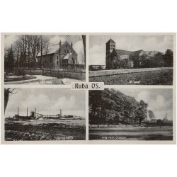 Ruda OS. St. Maria. St. Josef. Wolfgang-Grube. Weg nach Orzegow