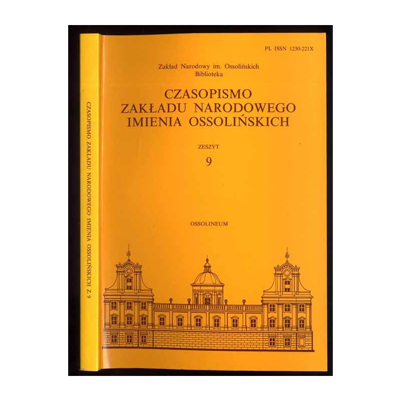 Czasopismo Zakładu Narodowego imienia Ossolińskich. Z. 9 (1998) / Szlachecka ideologia polityczna w okresie prób przeprowadzenia