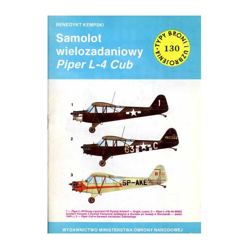 Samolot wielozadaniowy Piper L-4 Cub