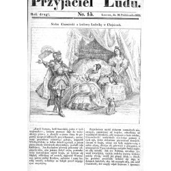 "Stefan Czarniecki z królową Ludwiką w Chojnicach."