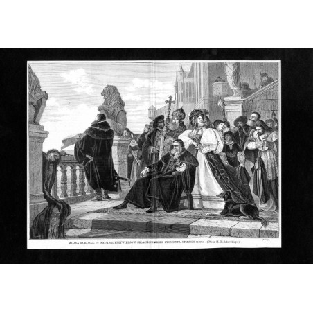 Wojna kokosza. Nadanie przywilejów szlachcie przez Zygmunta Starego 1537 r. / "WOJNA KOKOSZA. - NADANIE PRZYWILEJÓW SZLACHCIE PR