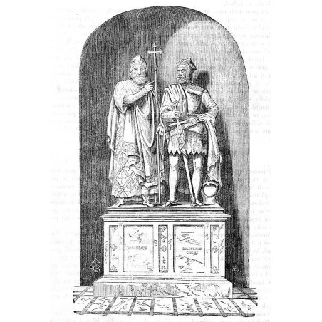 ("Mečislav I. a Boleslav Chrabrý.")