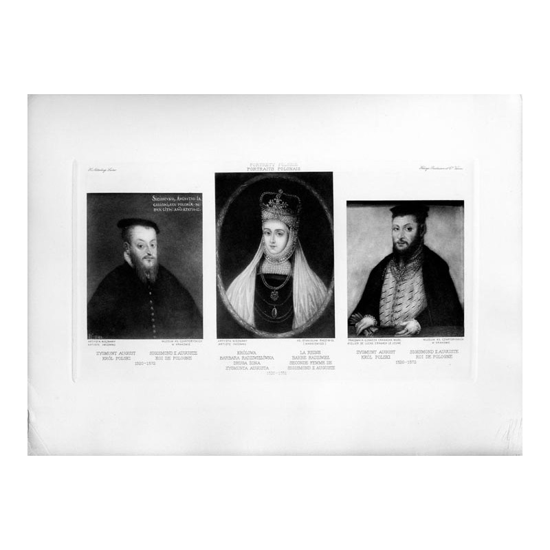 [1] Zygmunt August król Polski 1520-1572 [2] Królowa Barbara Radziwiłłówna druga żona Zygmunta Augusta 1520-1551 [3] Zygmunt A