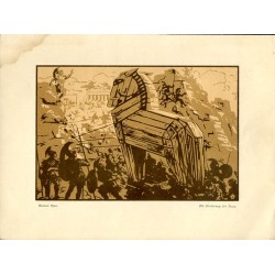 "Die Eroberung der Troja." / "Взятие Трои." / Zdobycie Troi