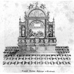 "Pomnik Stefana Batorego w Krakowie."