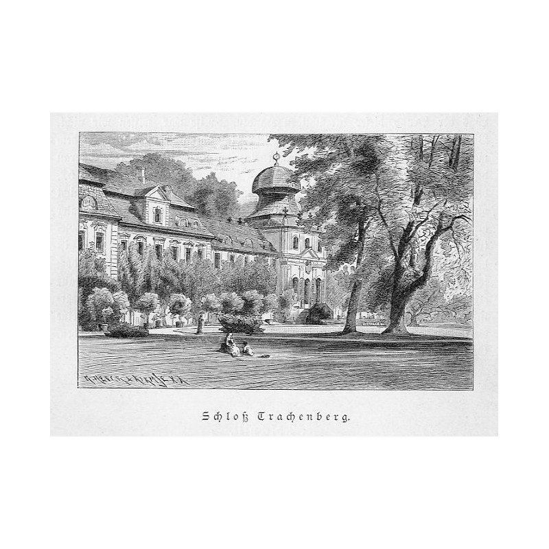 "Schloß Trachenberg."