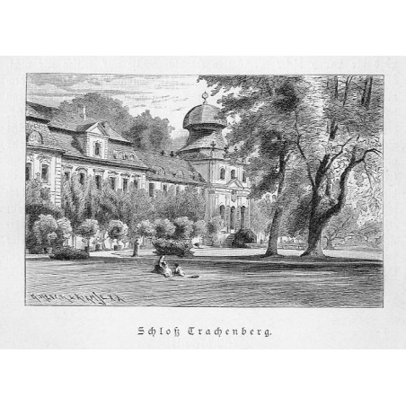 "Schloß Trachenberg."