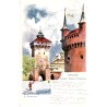 St. Tondos pinx. Kraków. Rondel i Brama Floryańska.