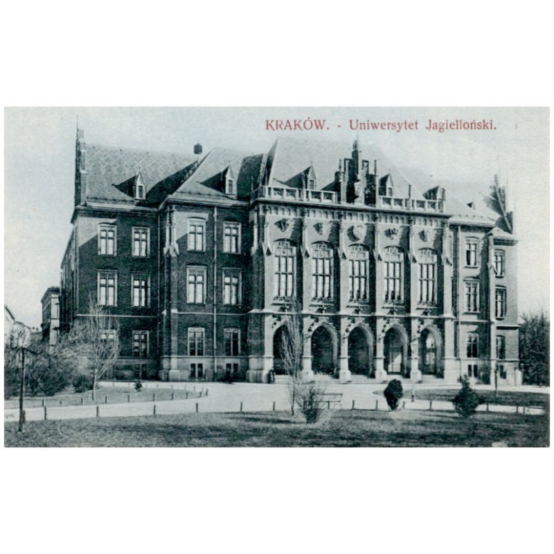 Kraków. - Uniwersytet Jagielloński.