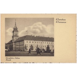 Warschau. Warszawa. Königlisches Schloss. Zamek