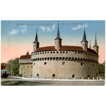 Kraków. Rondel bramy floryańskiej. Bastei u. Florianertor