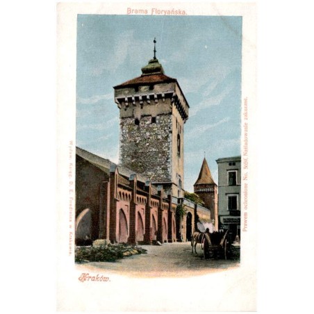 Kraków. Brama Floryańska.