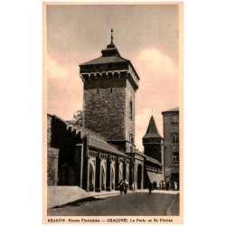 Kraków. Brama Floriańska - Cracovie. La Porte de St. Florian