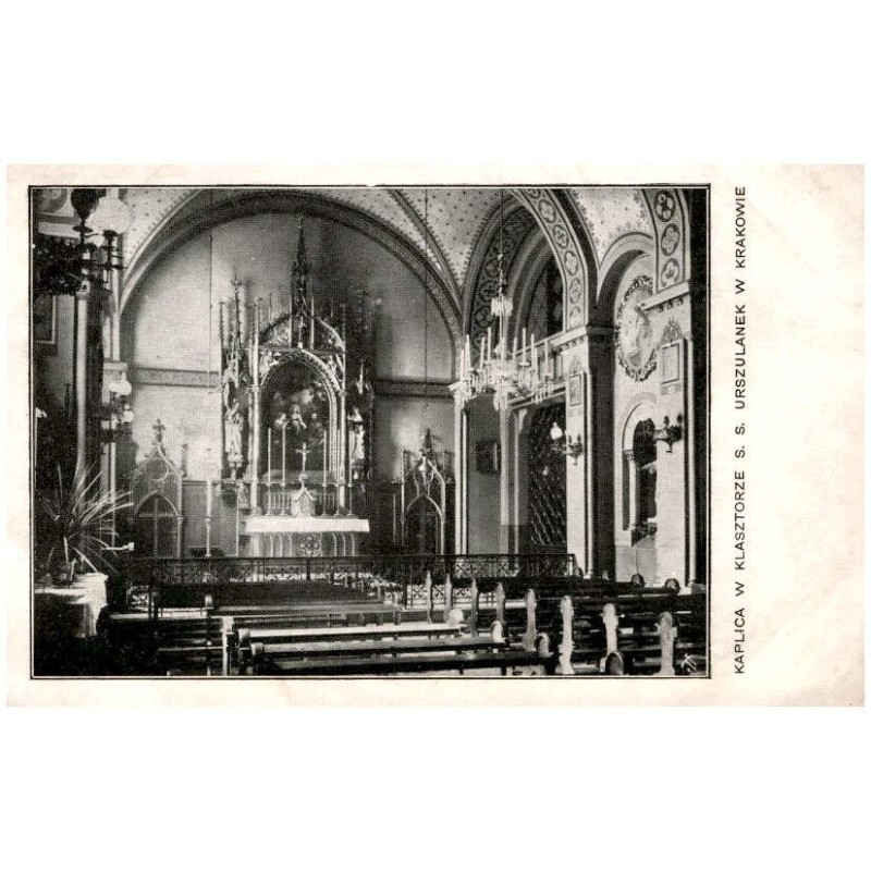 Kaplica w klasztorze s. s. Urszulanek w Krakowie