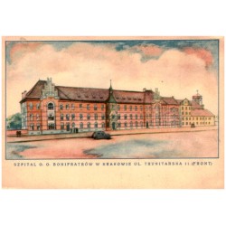 Szpital O. O. Bonifratrów w Krakowie ul. Trynitarska 11 (front)