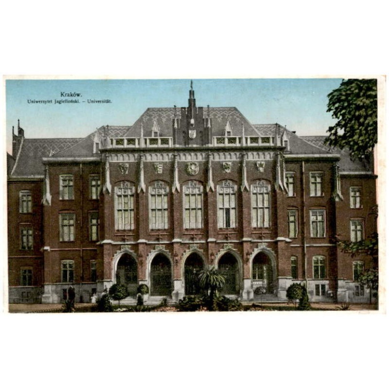Kraków. Uniwersytet Jagielloński. - Universität.