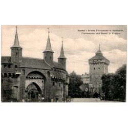 Rondel i Brama Floryańska w Krakowie. Florianertor und Bastei in Krakau. 119