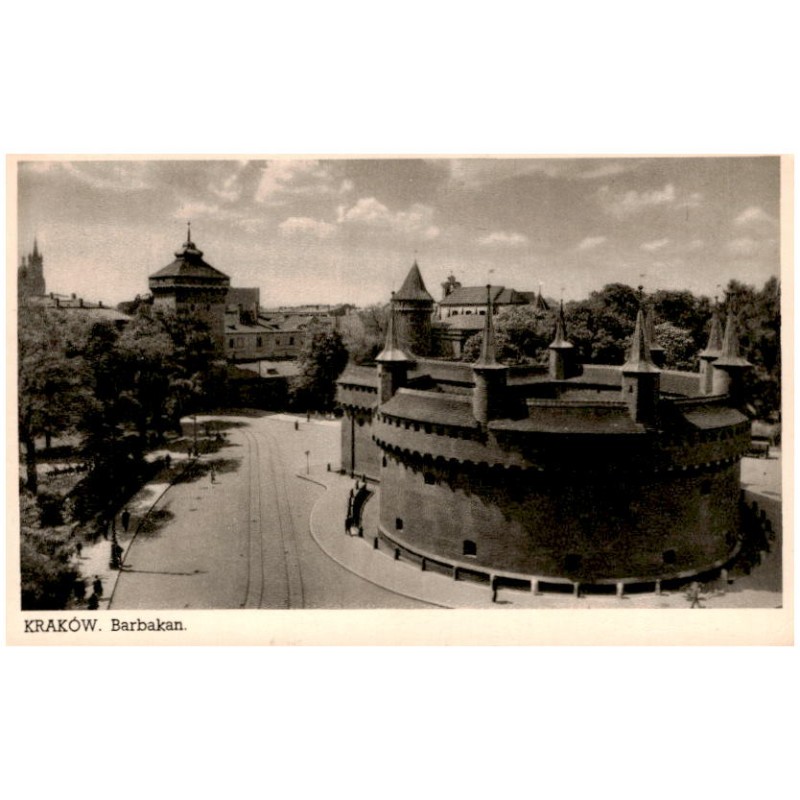 Kraków. Barbakan