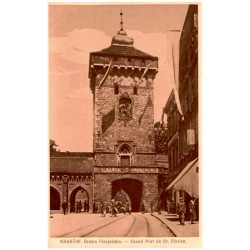 Kraków. Brama Florjańska. - Grand Port de St. Florien