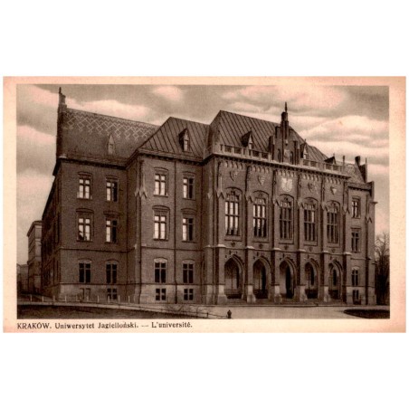 Kraków. Uniwersytet Jagielloński. - L'université.