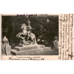 Warszawa. Pomnik Sobieskiego w Łazienkach