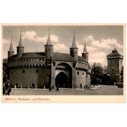 Krakau. Barbakan und Floriantor