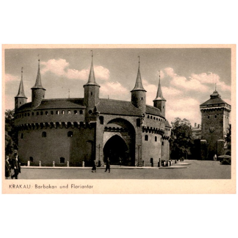 Krakau. Barbakan und Floriantor