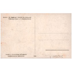 Kraków. Ul. Skałeczna i Kościół Sw. Katarzyny. Skałeczna-Gasse u. S. Katerina-Kirche