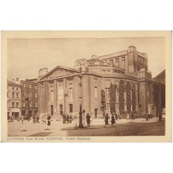 Katowice. Teatr Miejski. Katowice. Theâtre Municipal.