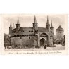 Kraków. Rondel i brama floryańska. - La Bastion prés de la porte des Floriens.