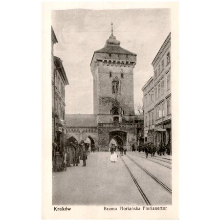 Kraków. Brama Floryańska. Florianertor