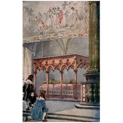 Sarkofag Władysława Warneńczyka. Sarkophag des Königs Ladislaus III. Tombeau de Ladislas III. (tué a Warna). St. Tondos i W. Kos