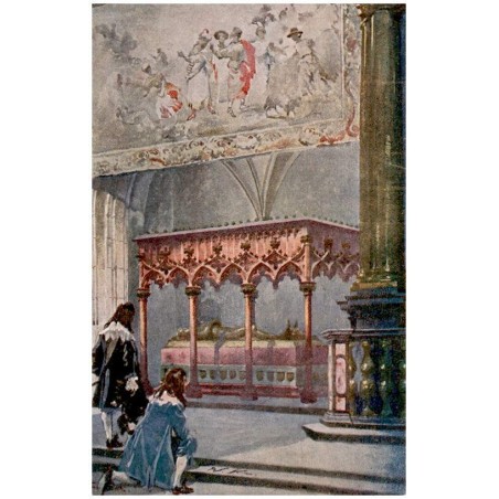 Sarkofag Władysława Warneńczyka. Sarkophag des Königs Ladislaus III. Tombeau de Ladislas III. (tué a Warna). St. Tondos i W. Kos