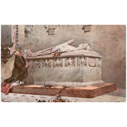 Pomnik Królowej Jadwigi. Denkmal der Königin Jadwiga. St. Tondos i W. Kossak pinx.