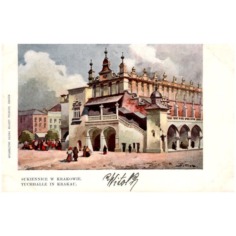 Sukiennice w Krakowie. Tuchhalle in Krakau.