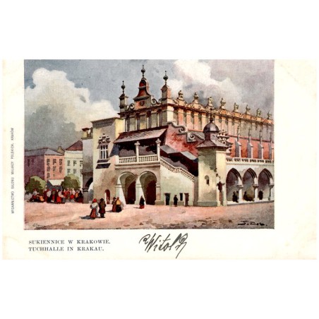 Sukiennice w Krakowie. Tuchhalle in Krakau.