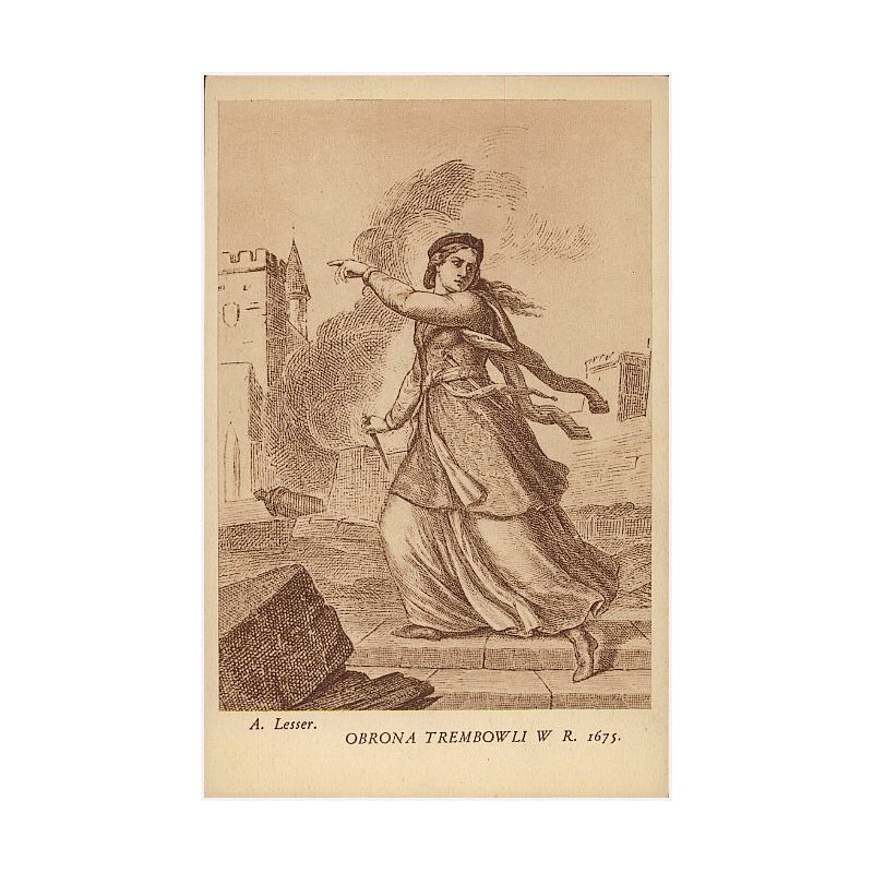 Obrona Trembowli w r. 1675. A. Lesser [...]