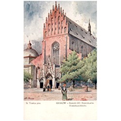 St. Tondos pinx. Kraków - Kościół OO. Dominikanów. Dominikanerkirche.