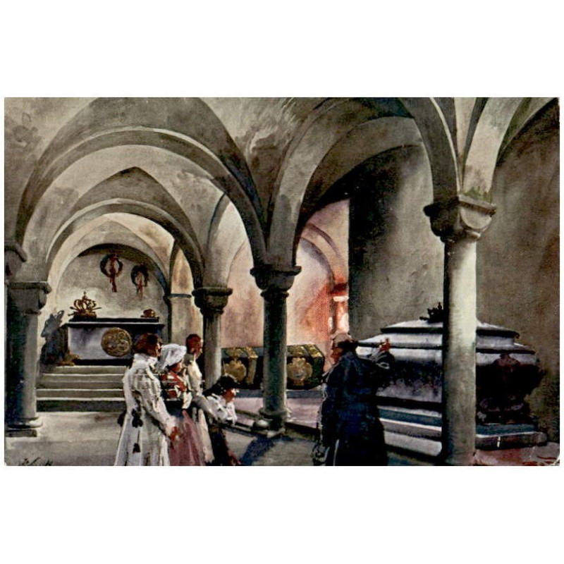 Mal. St. Tondos i W. Kossak. Groby królewskie. Tombeaux des Rois.