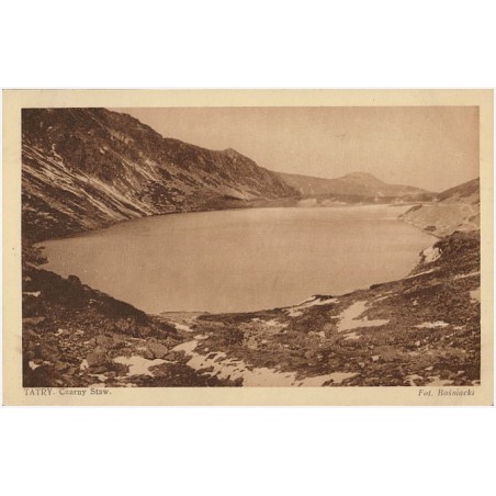 Tatry. Czarny Staw. Fot. Bośniacki