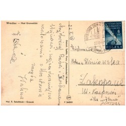 Wrocław - Most Grunwaldzki. Mal. S. Sokołowski i Groszek