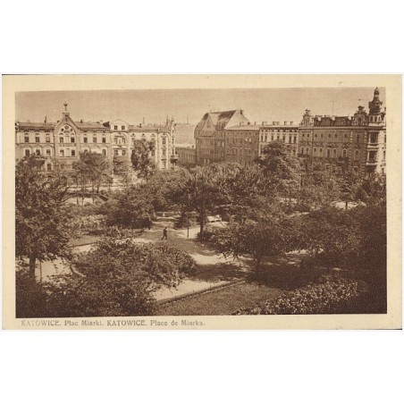 Katowice. Plac Miarki. Katowice. Place de Miarka