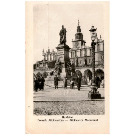 Kraków. Pomnik Mickiewicza - Mickiewicz Monument