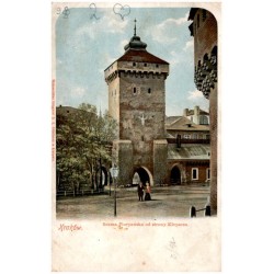 Kraków. Brama Floryańska od strony Kleparza.