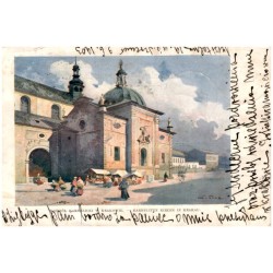 Kościół Karmelicki w Krakowie. - Karmeliten Kirche in Krakau.