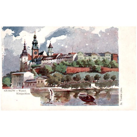 Kraków - Wawel. Königschloss. St. Tondos pinx.
