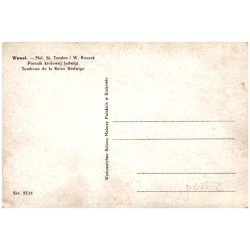 Wawel. - Mal. St. Tondos i W. Kossak. Pomnik królowej Jadwigi. Tombeau de la Reine Hedwige