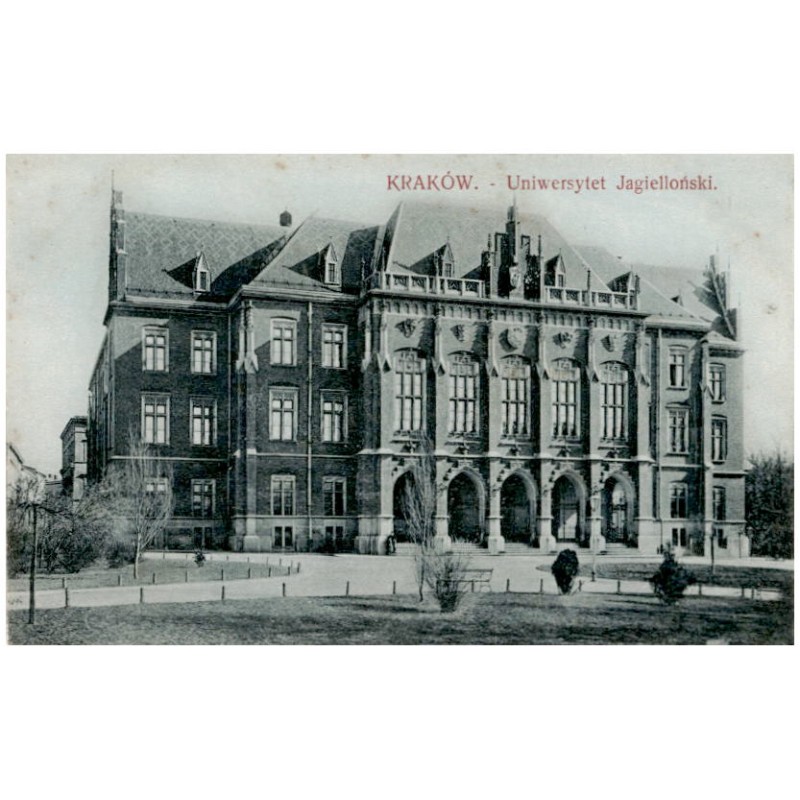 Kraków. - Uniwersytet Jagielloński.