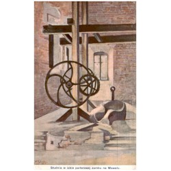 Studnia w izbie parterowej zamku na Wawelu.